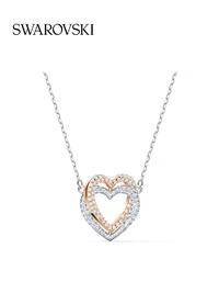 施华洛世奇 双心SWAROVSKI INFINITY 项链礼物5518868