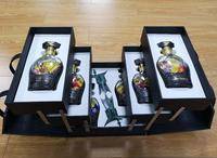【收藏老酒】五粮液三国五虎上将 52度浓香型礼盒装商务送礼330ml*6瓶套装