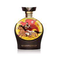 【收藏老酒】五粮液三国五虎上将 52度浓香型礼盒装商务送礼330ml*6瓶套装