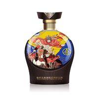 【收藏老酒】五粮液三国五虎上将 52度浓香型礼盒装商务送礼330ml*6瓶套装