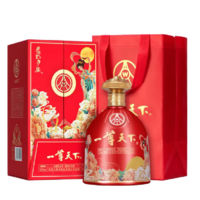 五粮液股份 一尊天下 花好月缘 52度浓香型白酒 999ml*1瓶 礼盒装