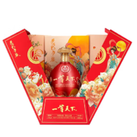 五粮液股份 一尊天下 花好月缘 52度浓香型白酒 999ml*1瓶 礼盒装