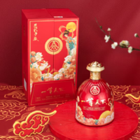 五粮液股份 一尊天下 花好月缘 52度浓香型白酒 999ml*1瓶 礼盒装
