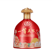 五粮液股份 一尊天下 花好月缘 52度浓香型白酒 999ml*1瓶 礼盒装