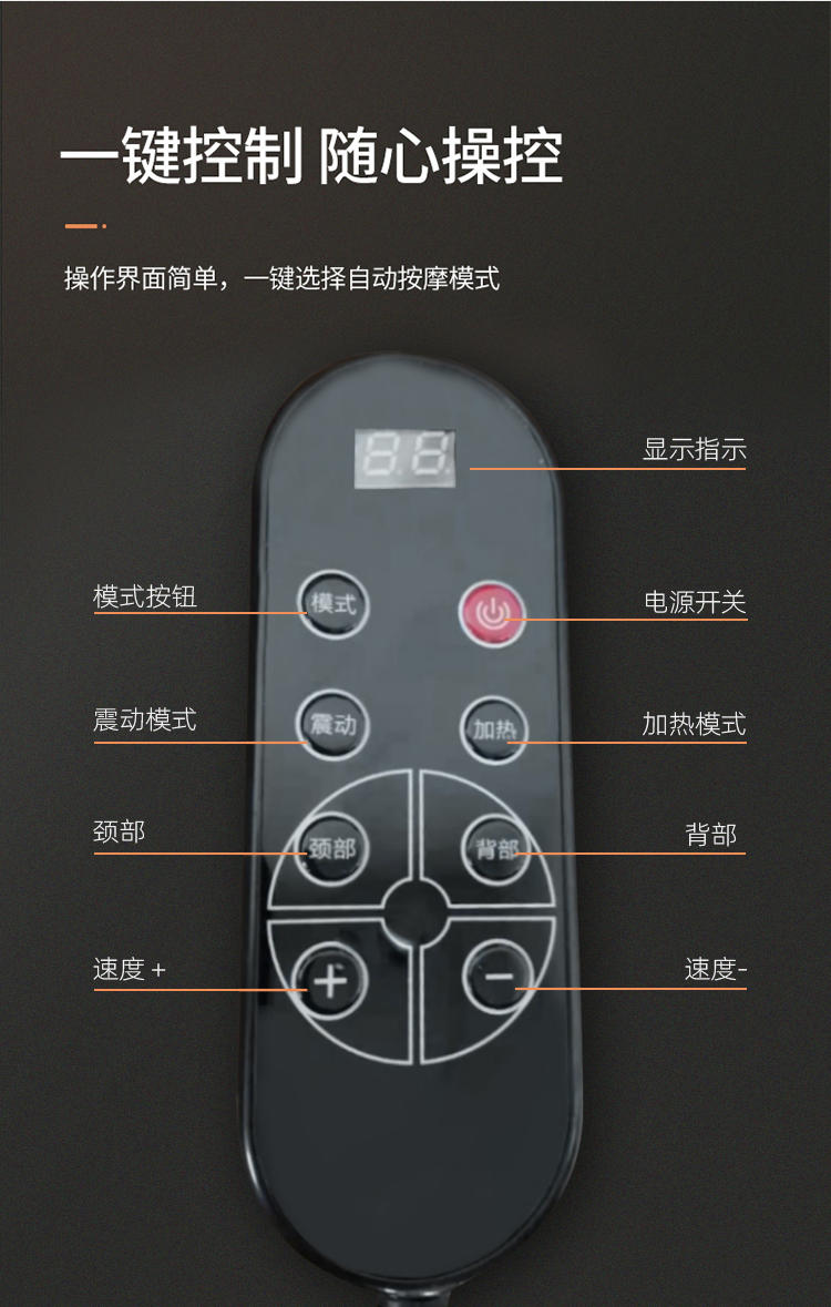 勒德威智能八推仿真按摩椅 Pu皮材质全自动按摩沙发F860按摩椅