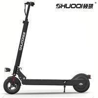 硕琪 电动滑板车折叠 两轮代步车 黑色 D-202B