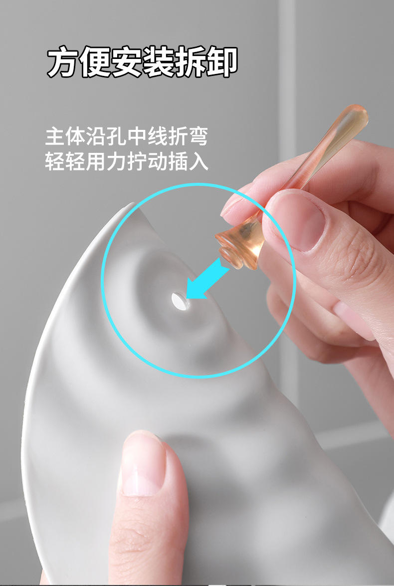 除臭神器地漏防臭器硅胶垫厕所下水道反味卫生间防返臭防虫盖堵口