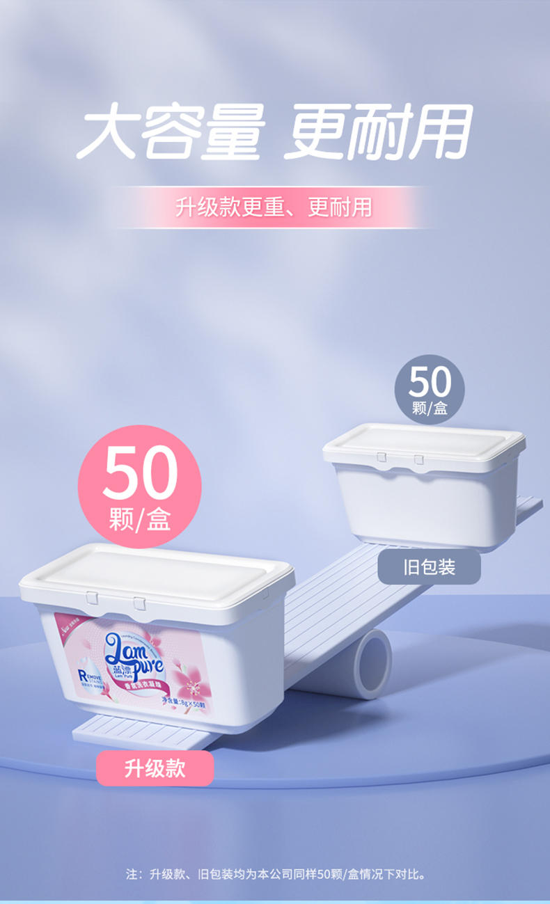 LP-368175蓝漂香氛洗衣凝珠50颗
