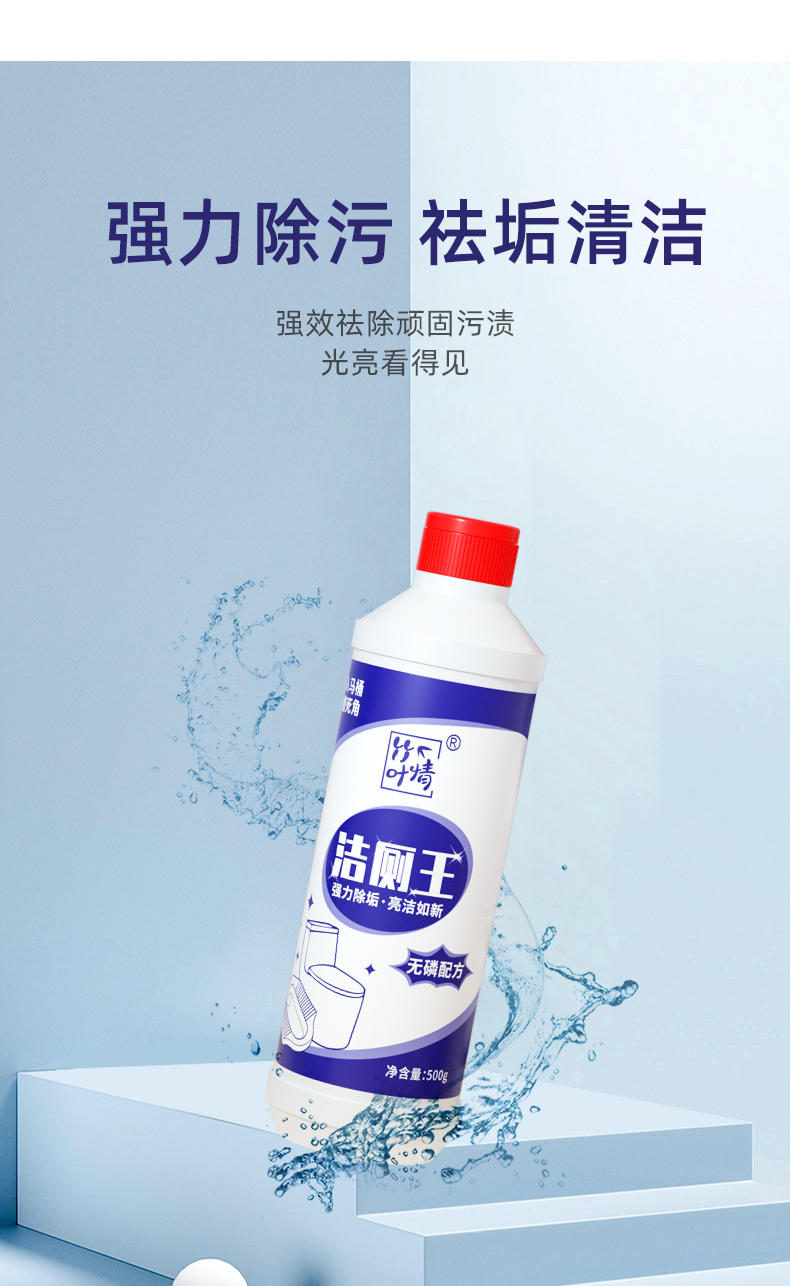 ZYQ-363972竹叶情洁厕王500g