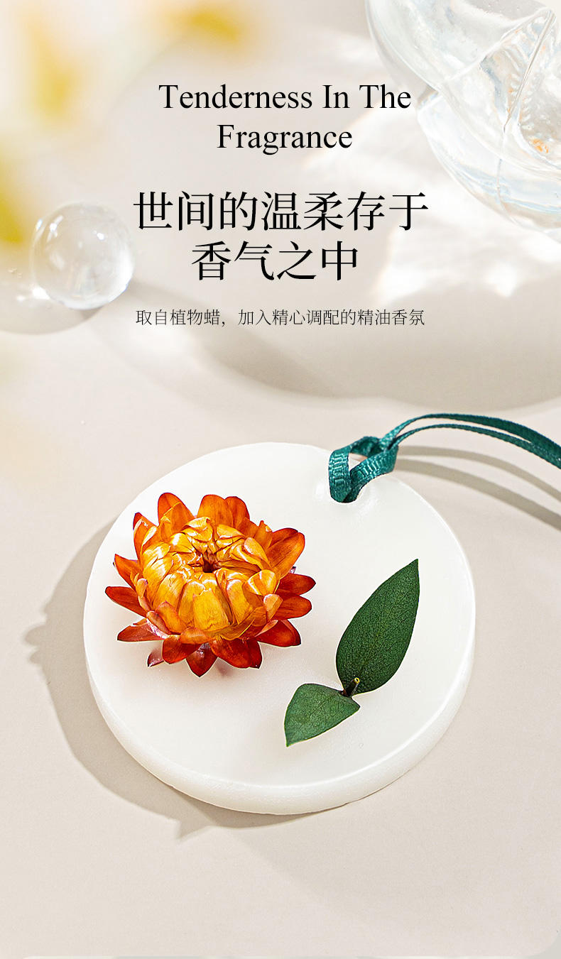 LP-366829蓝漂香薰蜡片-白茶蜜桃1片装（浪漫满屋）