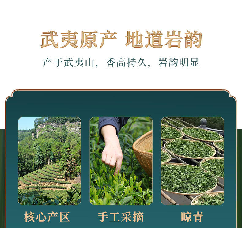 鲜山叔武夷山茶叶肉桂250g/1盒（礼盒装）