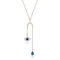 施华洛世奇恶魔之眼SWAROVSKI SYMBOL 项链女5437517/5425861