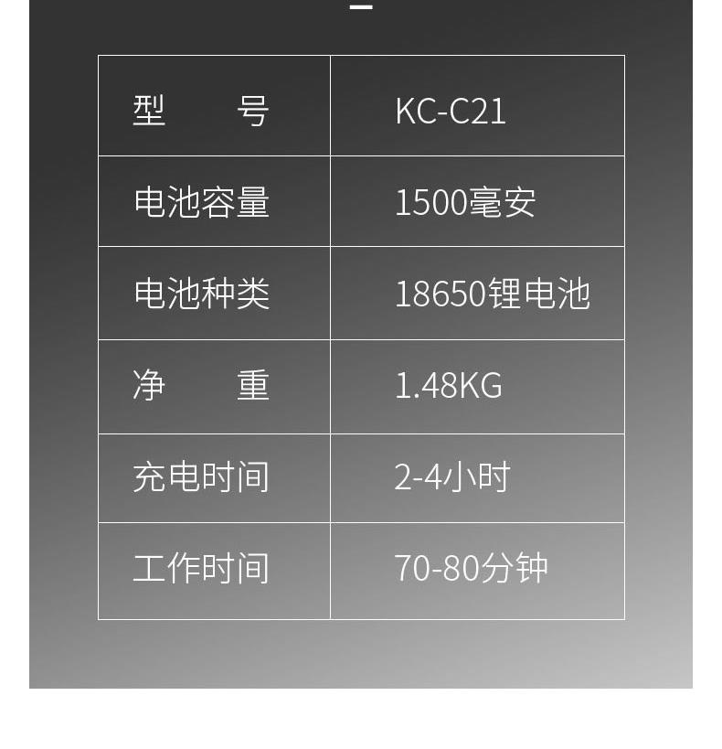 康佳（KONKA）KC-C21 升级款家用扫地机器人 全自动智能规划吸尘器智能回充扫拖一体机