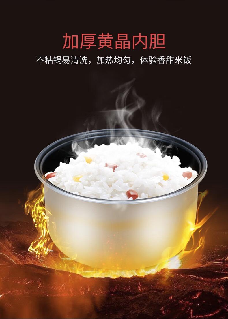 荣事达（Royalstar）860W 功率 4L大容量 微电脑电饭煲 RFB-S4008