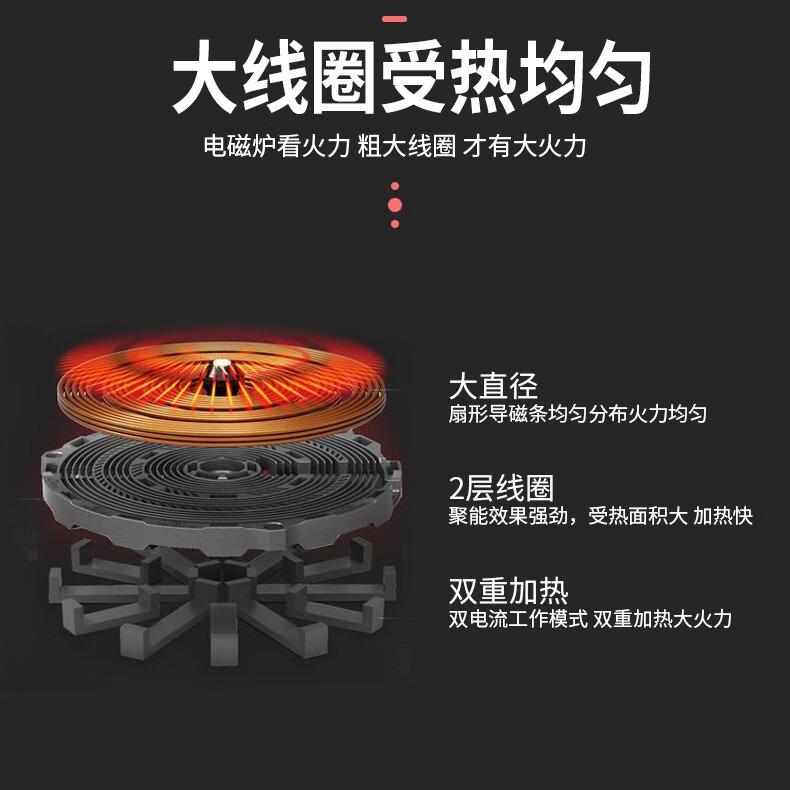 荣事达电磁炉家用2200大功率炒菜爆炒火锅电炉灶 C22-176TA