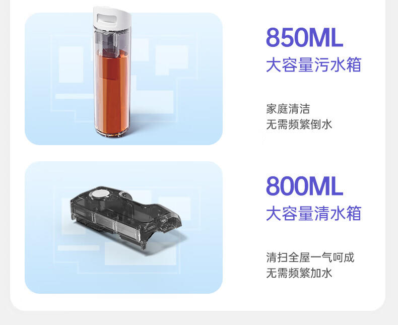 美菱（MeiLing） 无线智能洗地机 家用扫拖洗地一体 XM-F1-S