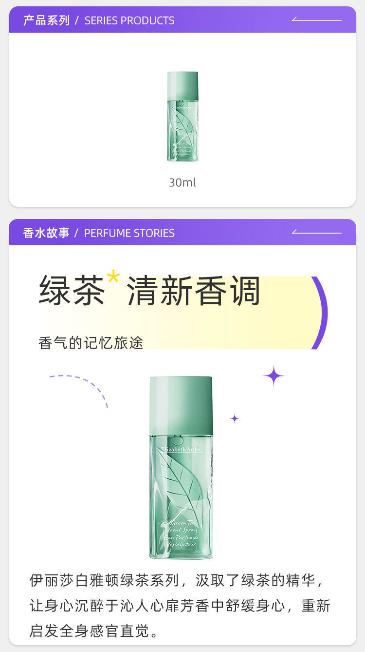 伊丽莎白雅顿绿茶香氛30ml