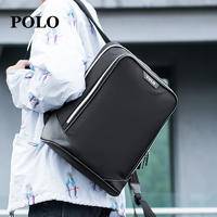 POLO 时尚新款男士大容量双肩包可装14英寸笔记本电脑包092471