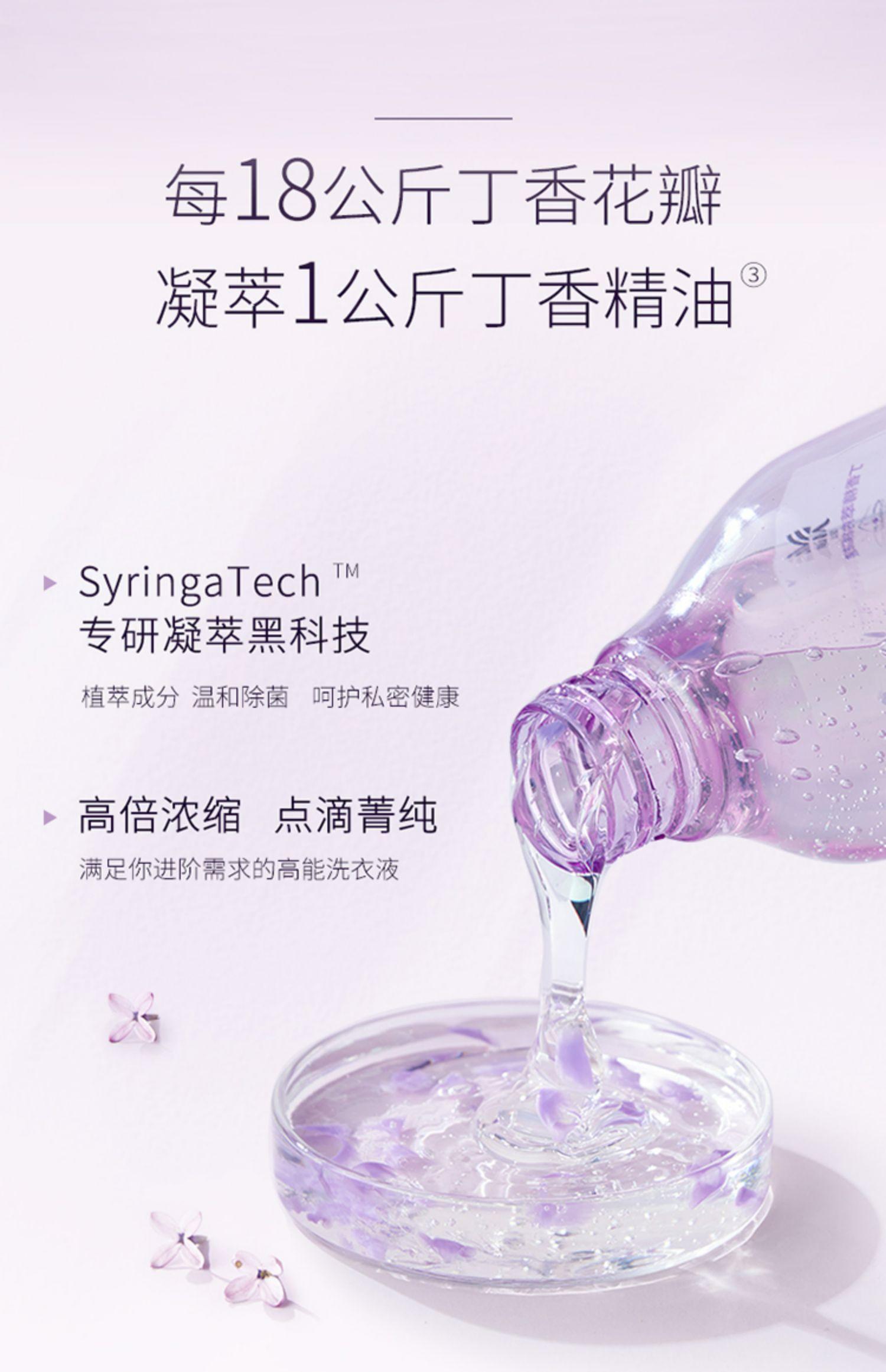 Miss蜜丝丁香精萃内衣裤洗衣液480克
