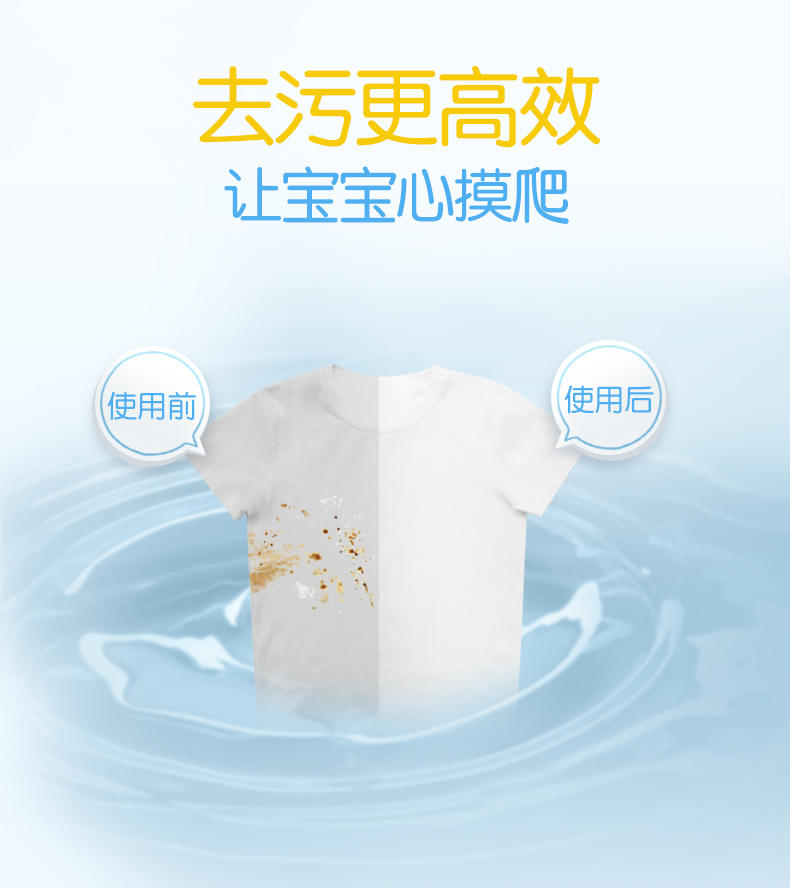 婴元素婴幼儿除菌除螨洗衣液2kg