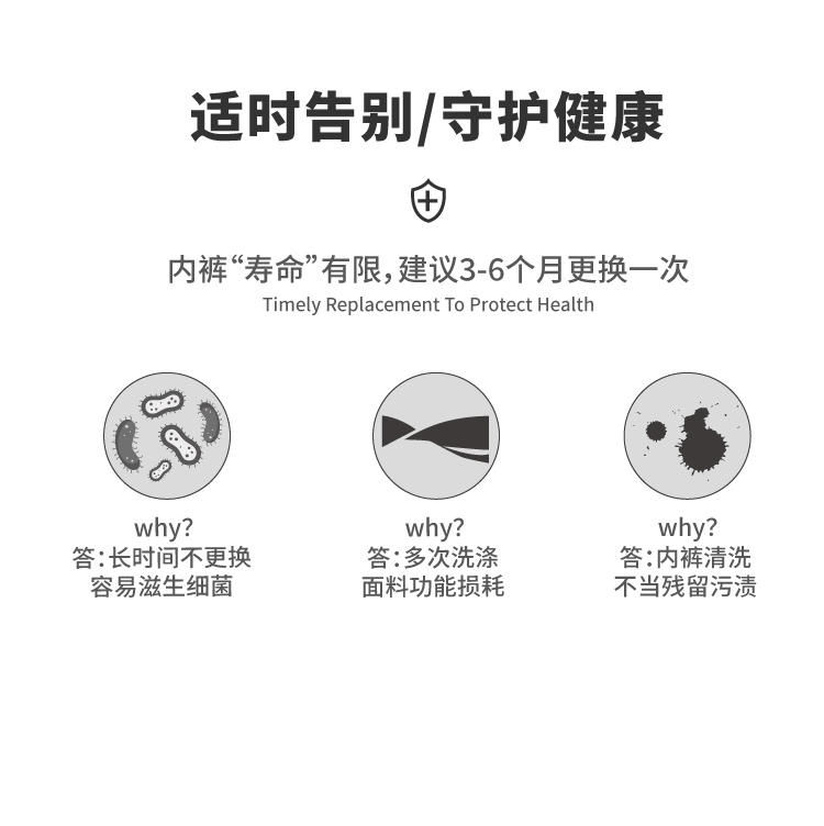 纤丝鸟（3条装）国家AAA级抑菌标准高支高密新疆长绒棉超柔男士三角裤ZC2503
