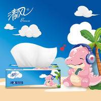 清风卡通3层100抽/24包（整箱）BR40AB