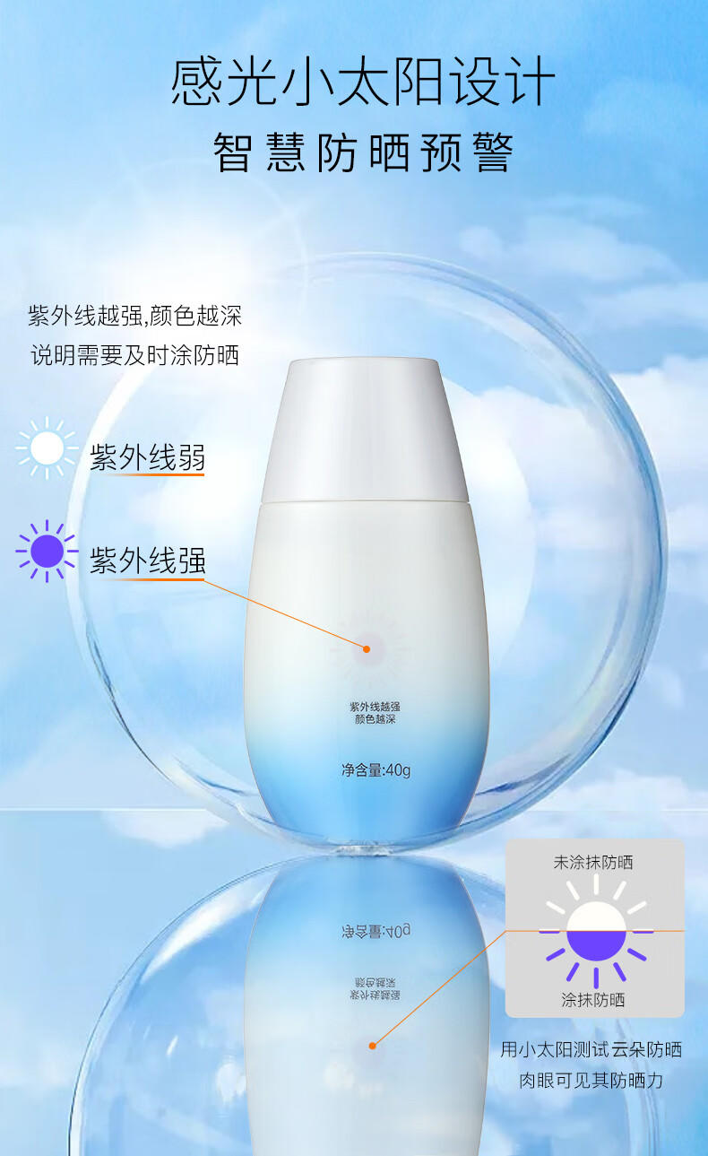 水密码云朵防晒40g水感清透防晒露SPF50 PA+++（2023年版本）