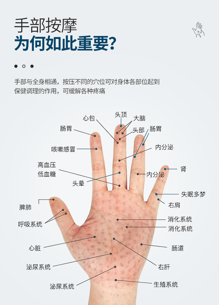 港德电动气压护理仪 RD-A30手部按摩器（基础款）