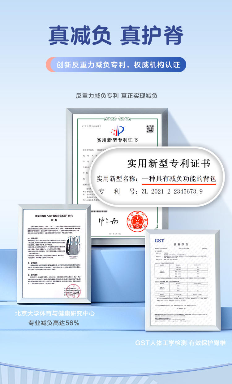 爱华仕书包 (国民书包)OCB4441CAS（小版）