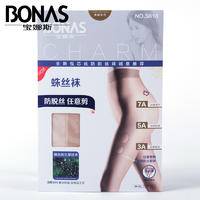 【特价4双】宝娜斯丝袜女肉色菠萝袜光腿神器裸感超薄款防勾丝连裤袜