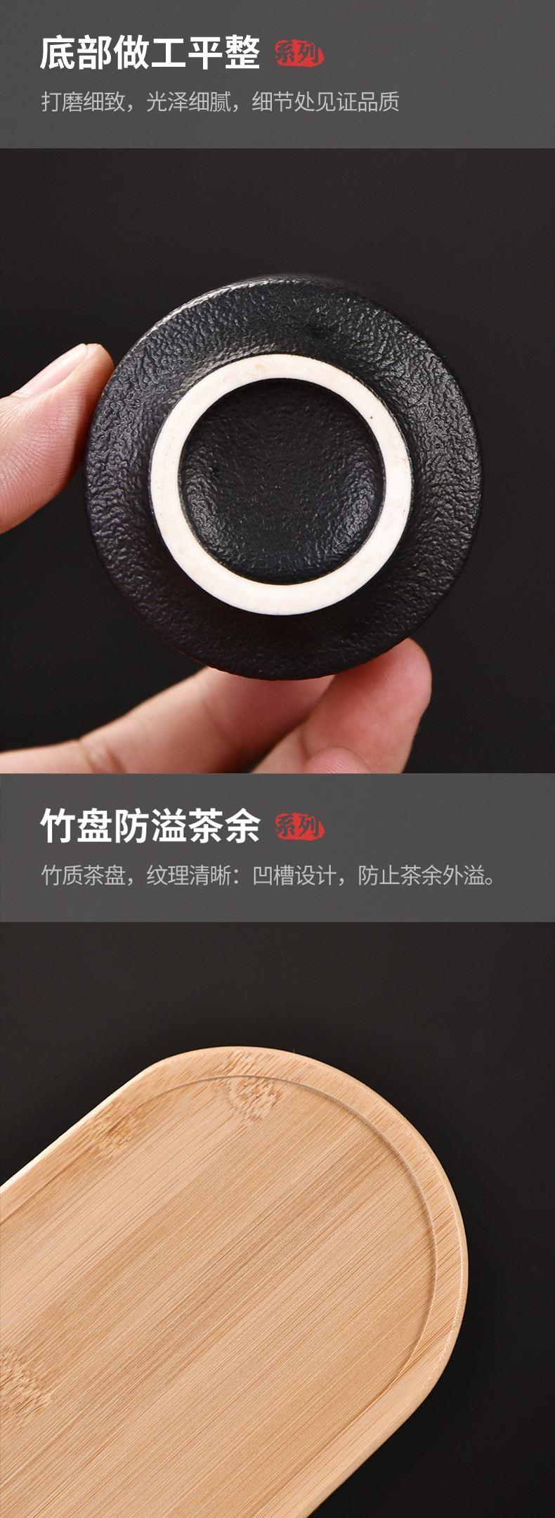 猎燕一壶3杯+茶叶罐+茶盘+椭圆皮包LYBJCH02