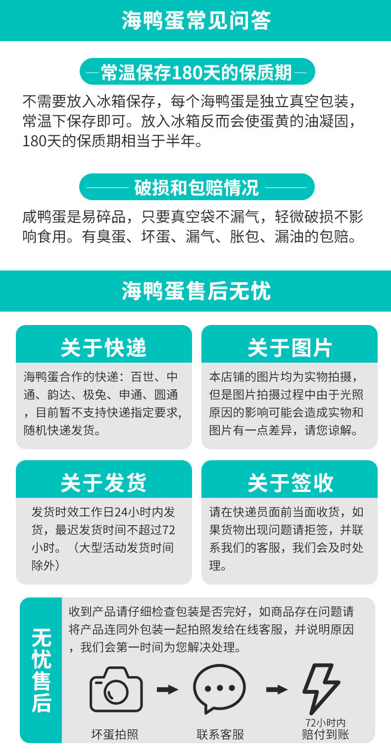 竹燕青北海特产烤海鸭蛋咸鸭蛋20枚/盒