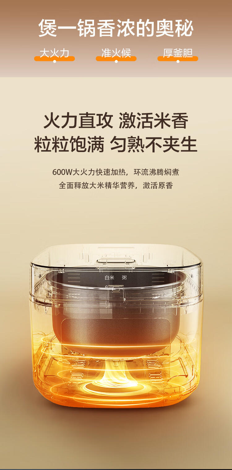 Haier海尔 食尚系列-3L电压力锅 HRC-C130ADZ