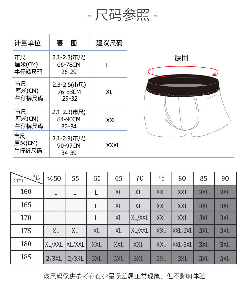 浪莎冰丝内裤男士夏季薄款透气大码运动男生平角裤宽松四角短裤头2条装 F2.NK3172-2