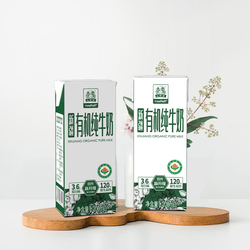 土姥姥新疆有机纯牛奶（尊享版）200mL*10盒*3箱