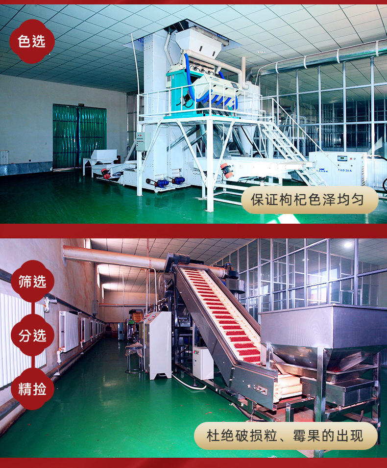 宁安堡免洗枸杞正宗宁夏特级大颗粒枸杞250克