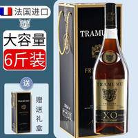 歌雅伦酒庄法国洋酒黑金版图朗穆弗瑞吉特斯克XO白兰地3000ML*1瓶