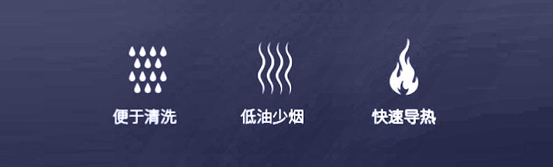 万德霍 雍容华贵三件套装钛金锅 WDH-G0230420