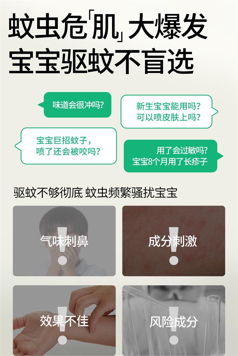 植气叮叮植物精油防护喷雾200ml CO-S07-200