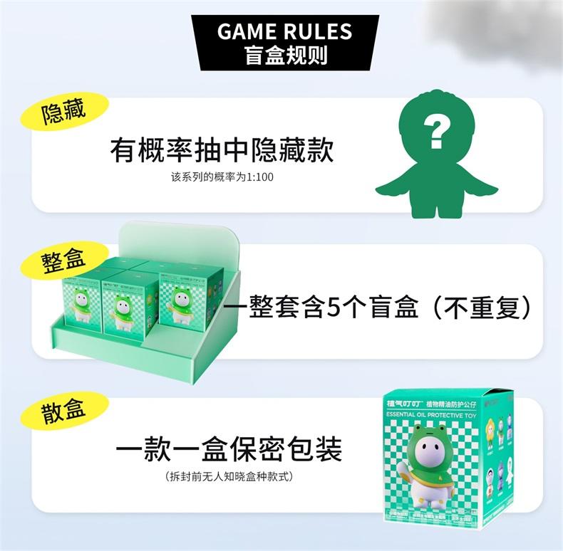 植气叮叮植物精油防护公仔 CO-T01