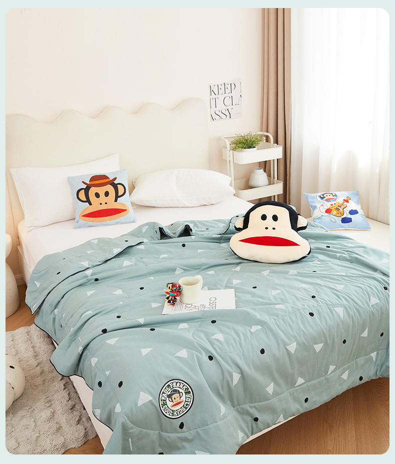 大嘴猴（paul frank）全棉云丝被 150x200cm PFFCS241030U