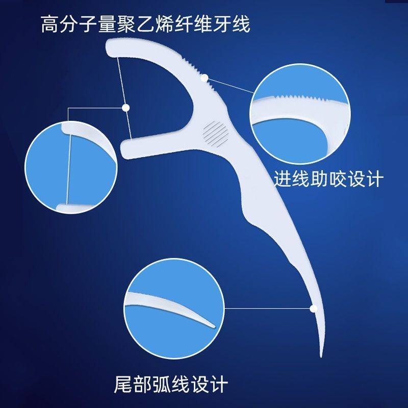 安全高弹力一次性牙线