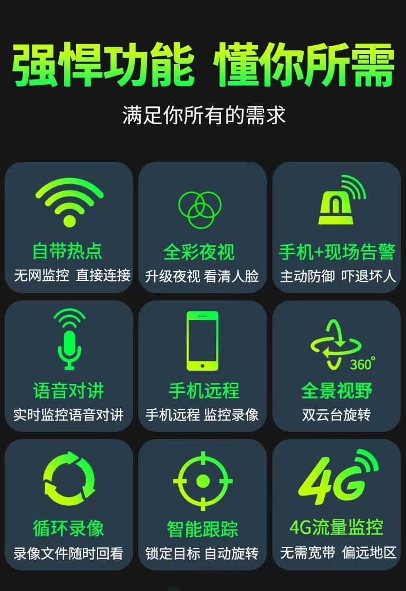 家用远程监控360可夜视小巧球机监控器