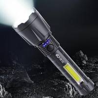 康铭激光炮变焦手电筒 KM-8966A