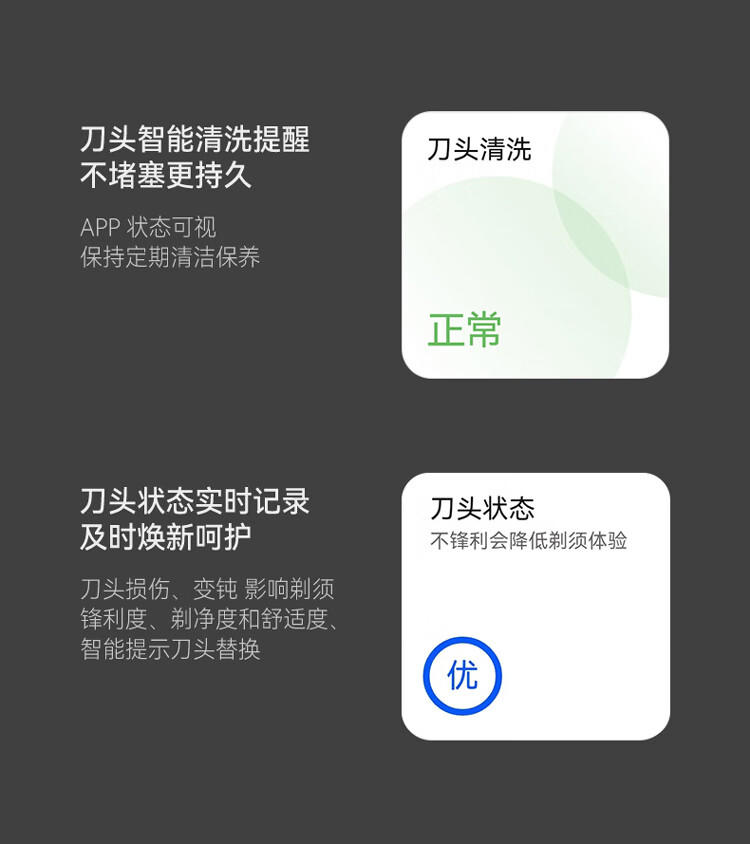 华为智选 小适智能剃须刀 尊享款 暮云金(支持鸿蒙智联)