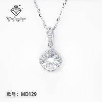 金六福珠宝 MD129 花样年华 白钻/1克拉