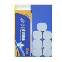 ZYQ-40751竹叶情白色扁卷16卷装全压花