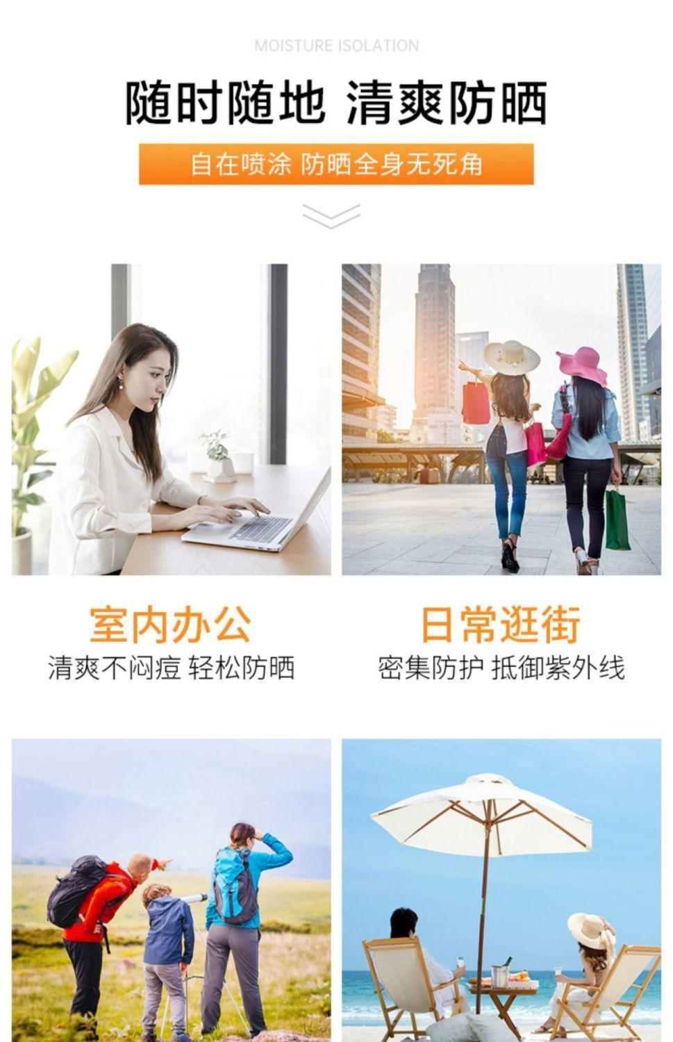 修正AQ水润隔离防晒喷雾