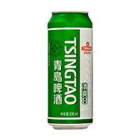 青岛啤酒（TsingTao）清爽8度500ml*24听 整箱装 露营出游