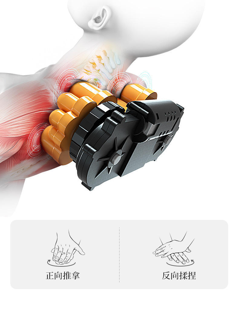 联想颈椎按摩器车载家用肩颈腰部背部按摩仪L-PAS001(H10-B2)